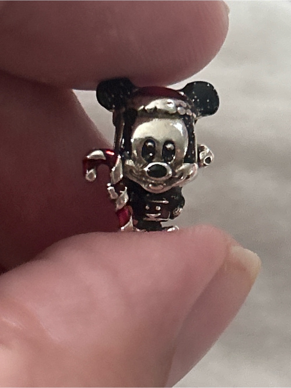 Pandora Disney Mickey Mouse Christmas Charm